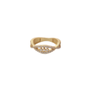 Twisted Elegance Adjustable Ring