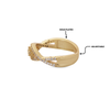 Twisted Elegance Adjustable Ring