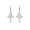 Crystal Jhumka Drop Earrings