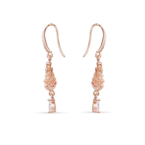 Crystal Jhumka Drop Earrings