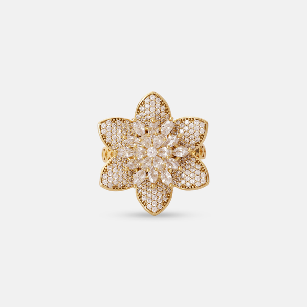 Blossom Royale Statement Ring