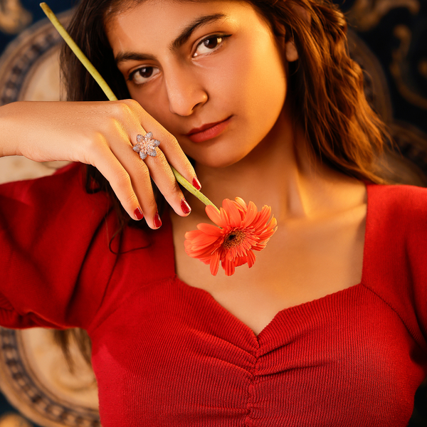 Blossom Royale Statement Ring