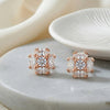 Luxe Crystal Cluster Stud Earrings