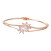 Pearl Blossom Floral Bangle