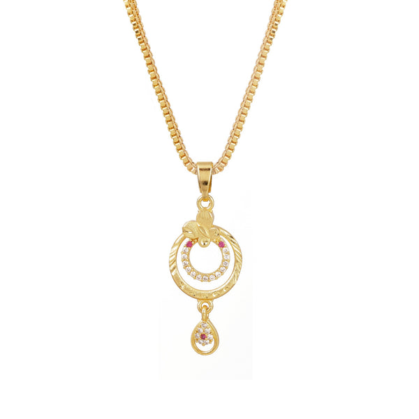 Lily Petals Chain Pendant