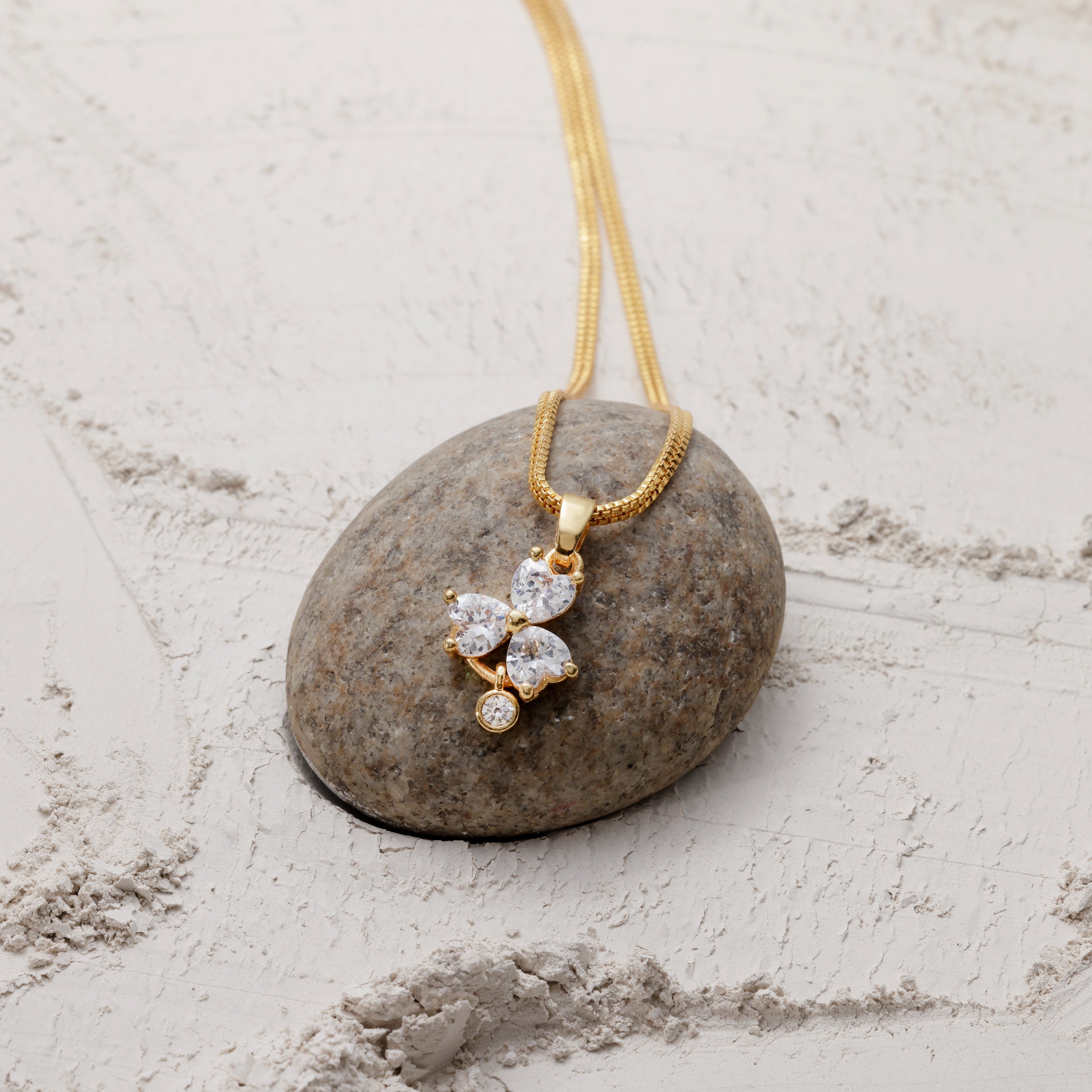 Starlight Blossom Chain Pendant