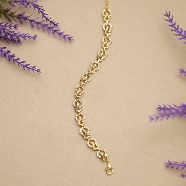 Golden Weave Bracelet