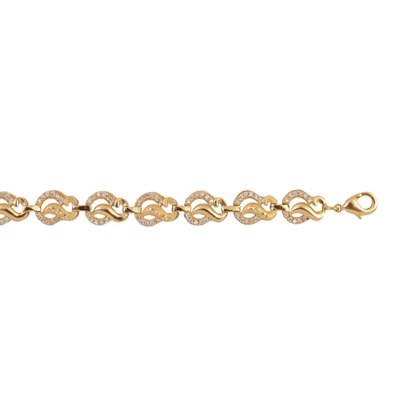 Golden Weave Bracelet