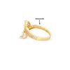 Crystal Crown Wave Ring