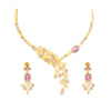 Royal Ruby Cascade Necklace Set