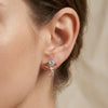 Crystal Bow Knot Stud Earrings