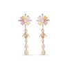 Pastel Bloom Drop Earrings