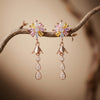 Pastel Bloom Drop Earrings