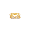 Radiant Loop Adjustable Ring