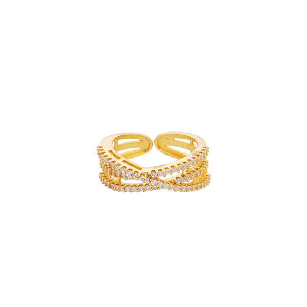 Radiant Loop Adjustable Ring