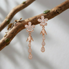 Floral Cascade Drop Earrings