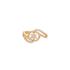 Floral Orbit Statement Ring