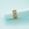 Infinity Weave Statement Ring
