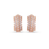 Luxury Pavé Crystal Hoop Earrings