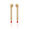Ruby Drop earrings
