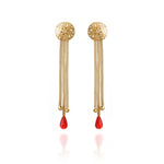 Ruby Drop earrings