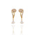 Swirl Diamond Earrings