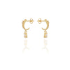 Radiant Pear Earring
