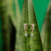 Radiant Pear Earring