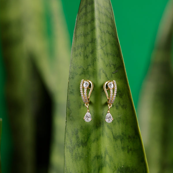 Radiant Pear Earring