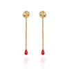 Golden Bloom earrings