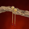 Golden Bloom earrings