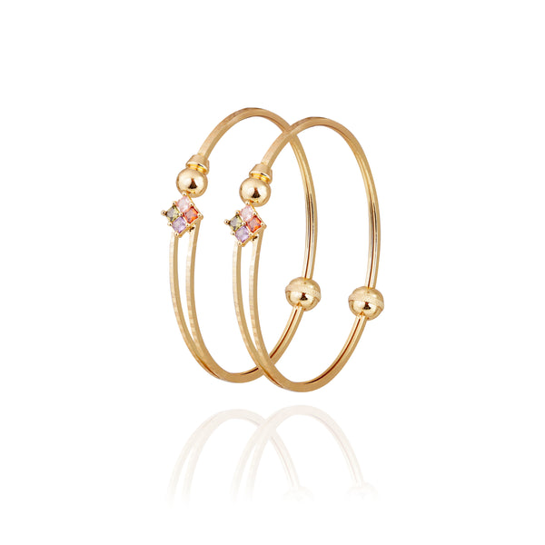 Elegant Embrace Bangles