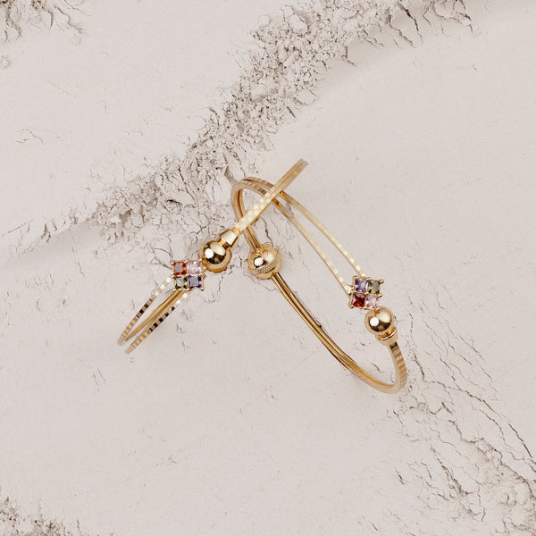 Elegant Embrace Bangles