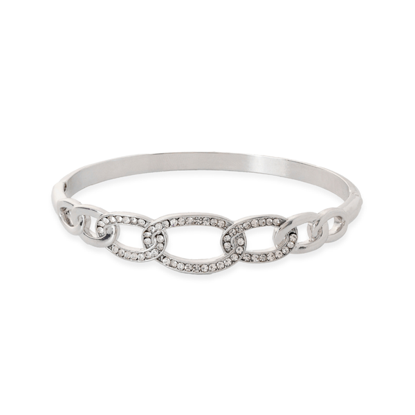 Silver Luxe Chain-Link Bracelet