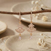 Elegant Crystal Chandelier Drop Earrings
