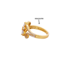 Flora Gleam Statement Ring