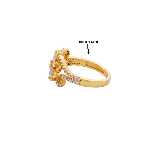 Flora Gleam Statement Ring