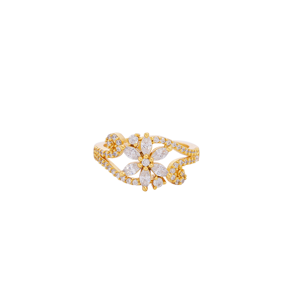 Flora Gleam Statement Ring