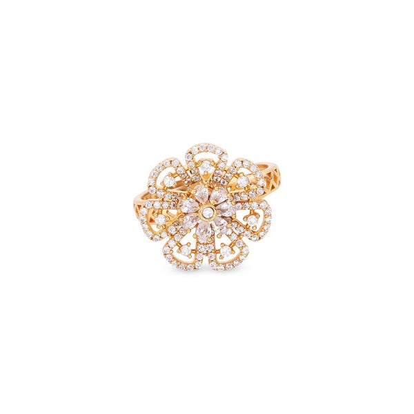 Imperial Crystal Blossom Ring