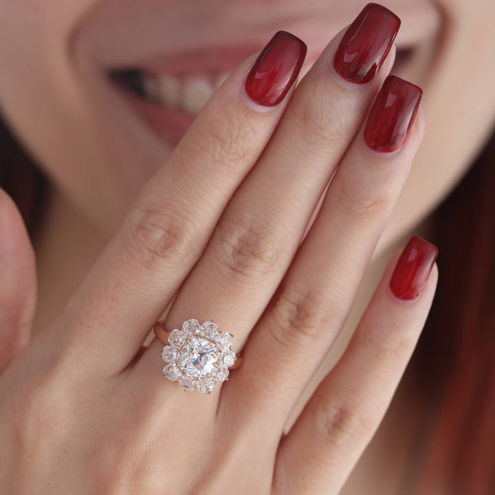 Diamond Halo Ring
