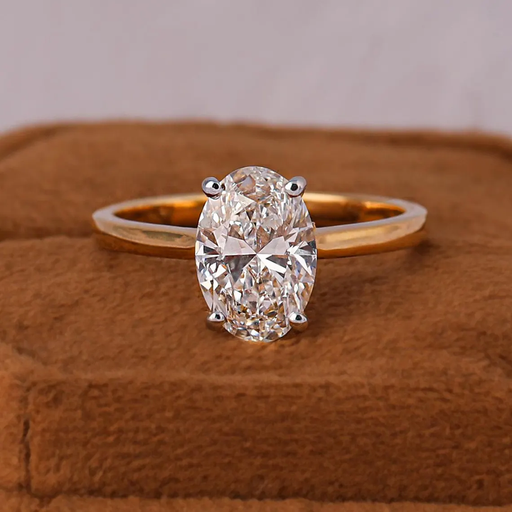 Halo Oval Ring